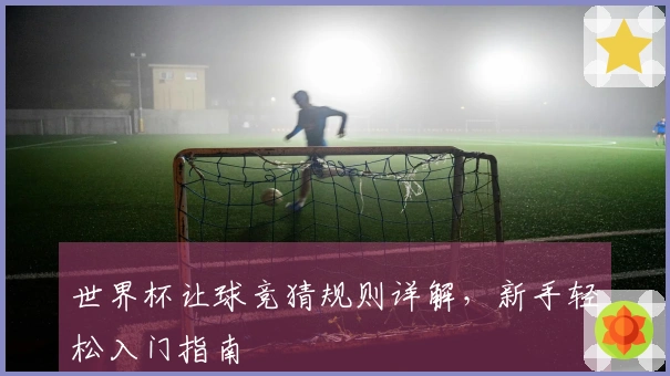 世界杯让球竞猜规则详解，新手轻松入门指南